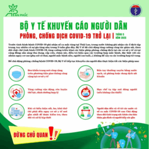 PHÒNG CHỐNG COVID-19 BẰNG VIỆC THỰC HIỆN CÁC KHUYẾN CÁO BẢO VỆ VÀ CHĂM SÓC SỨC KHỎE